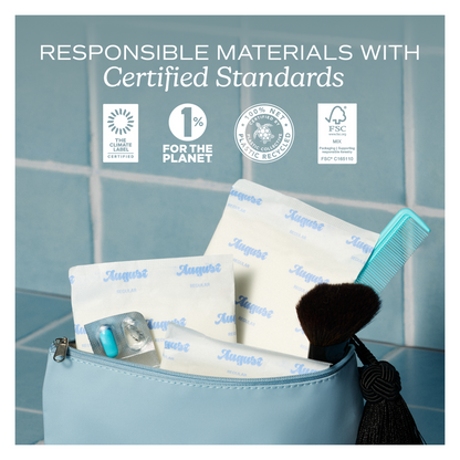 August Combo Regular & Super Pads, 16ct