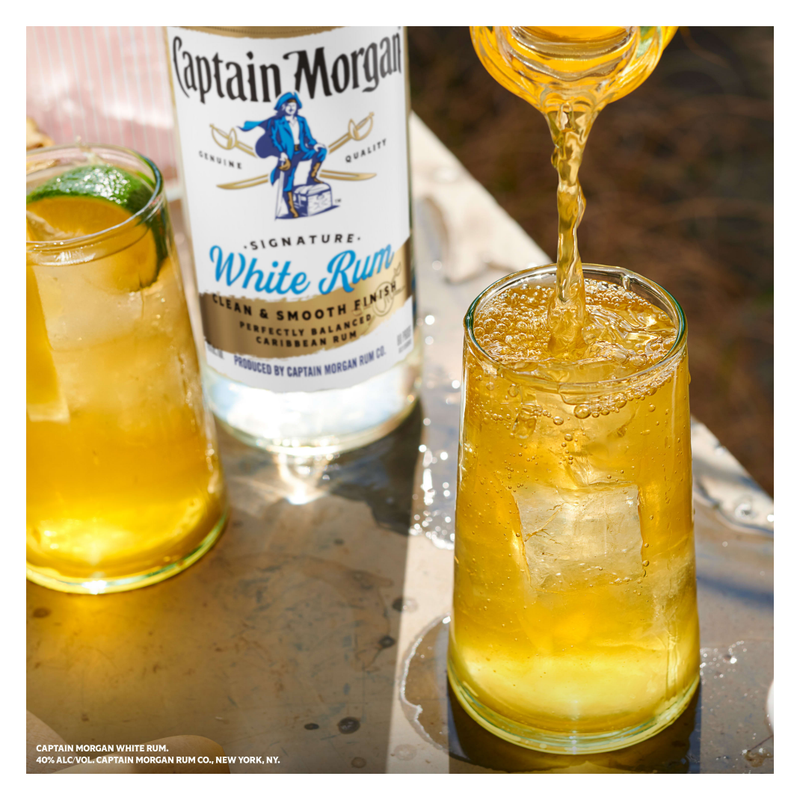 Captain Morgan White Rum 750ml (80 Proof)