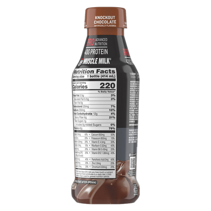 Muscle Milk Chocolate Pro Advanced Nutrition Protein Shake 14oz Btl