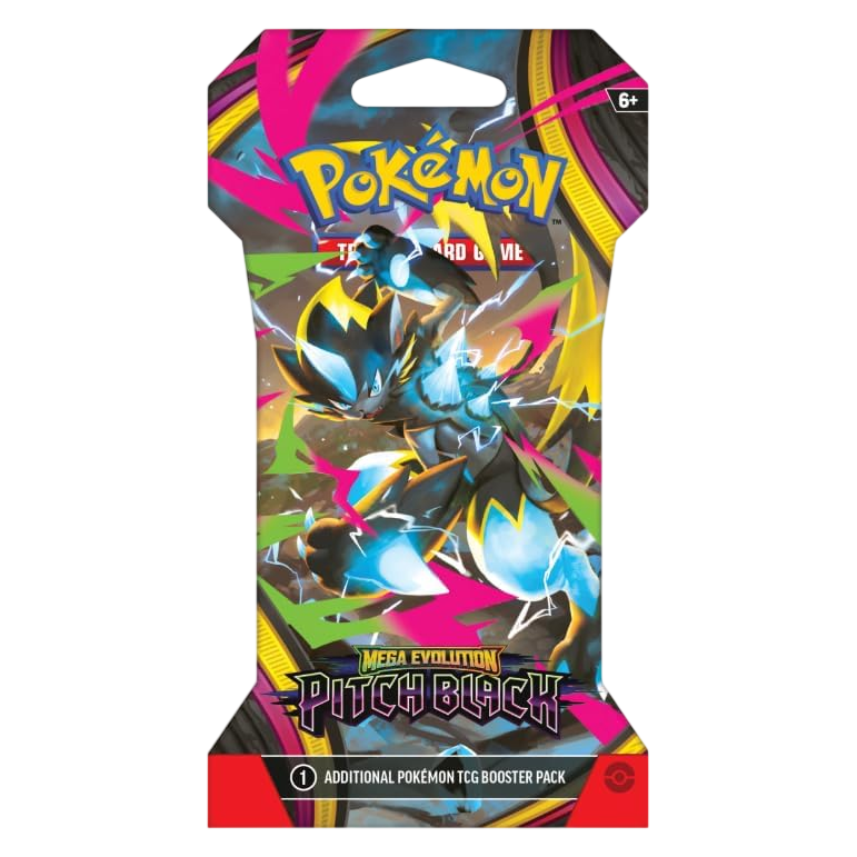 Pokemon Pitch Black Sleeved Booster