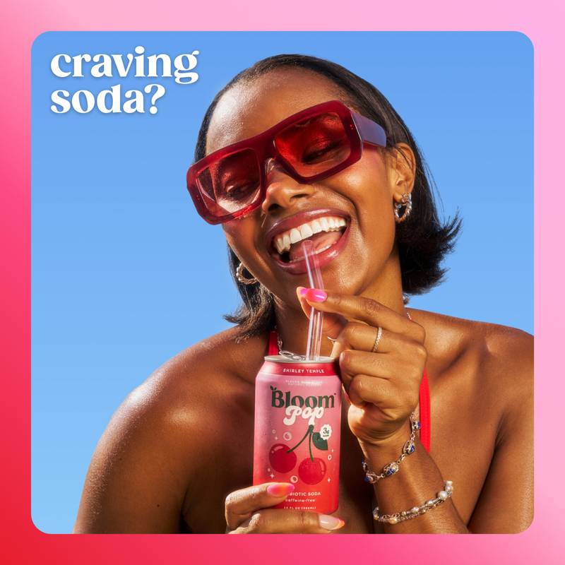 Bloom Pop Shirley Temple 12oz Can