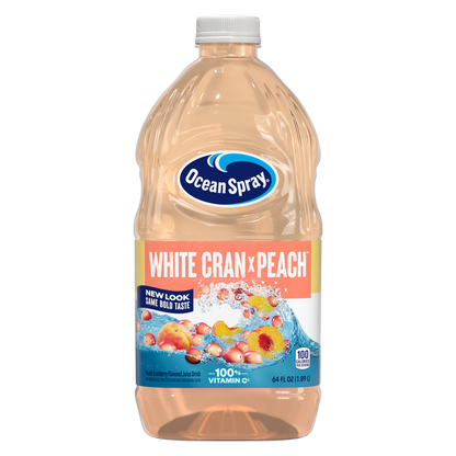 Ocean Spray White Cran-Peach Juice 64oz Btl