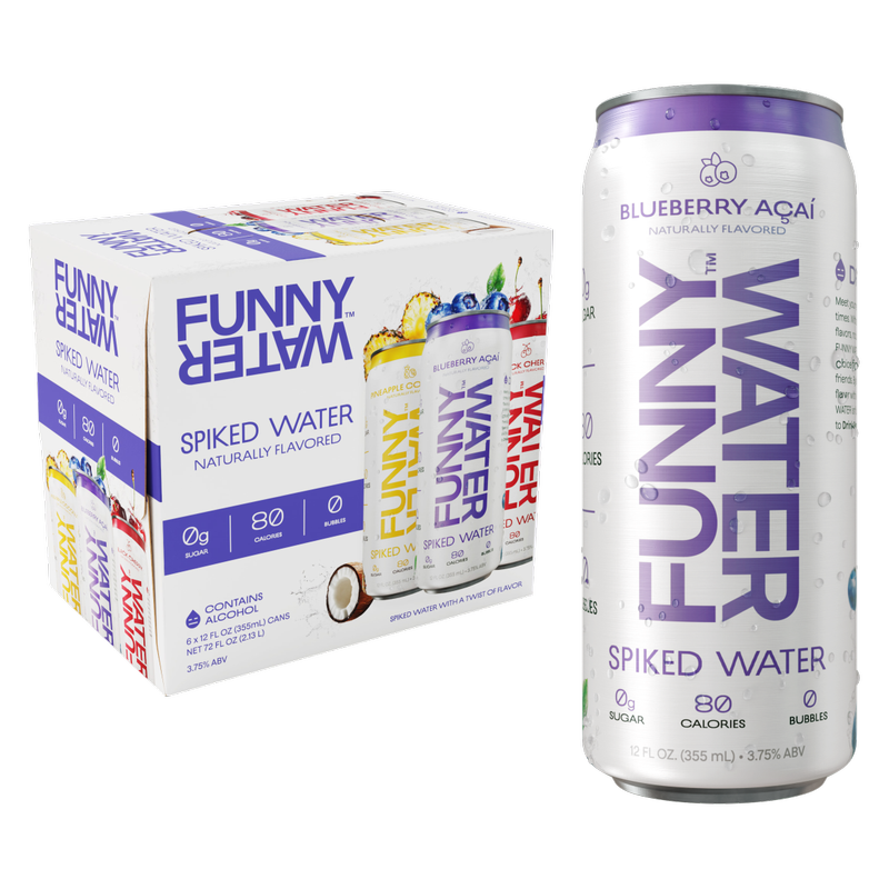 Funny Water Vibrant Fruit 6pk 12oz