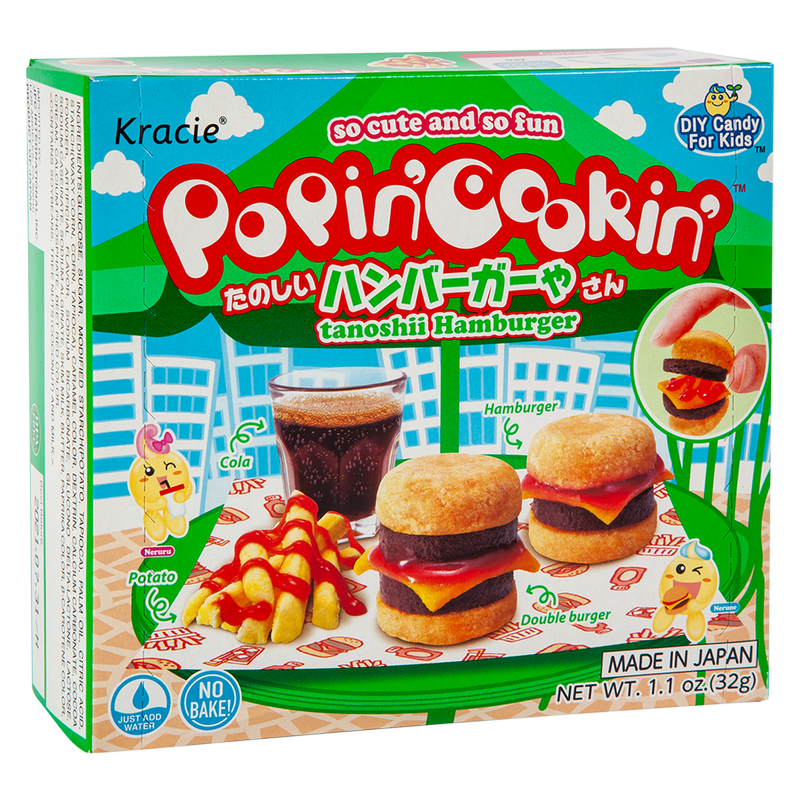 Kracie Popin Cookin Burger Shop Candy 1.1oz
