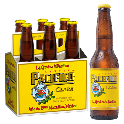 Pacifico 6pk 12oz Btl 4.4% ABV