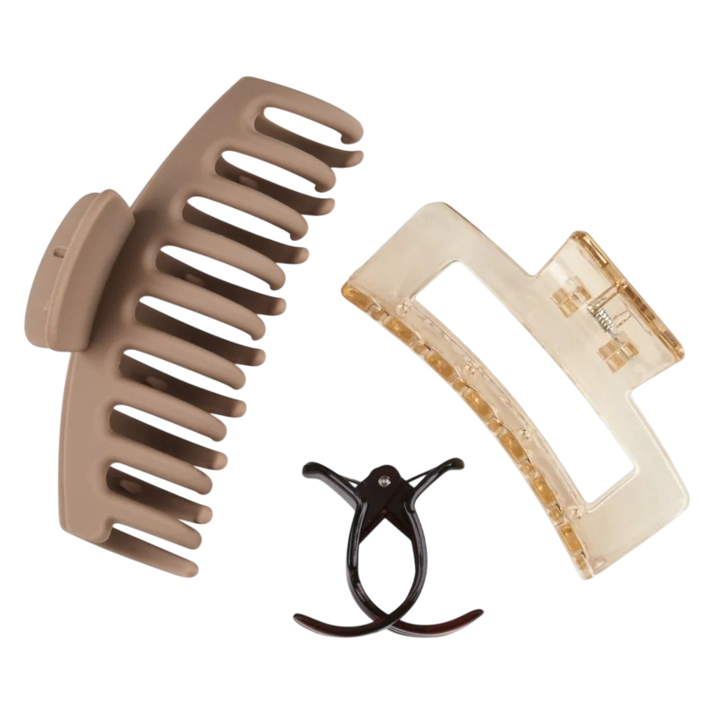 Scunci Claw Clips Mix, 3 Pack
