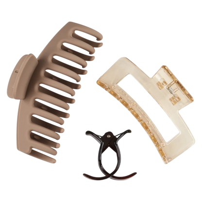 Scunci Claw Clips Mix, 3 Pack