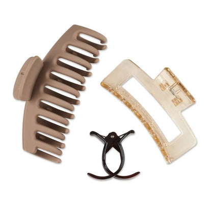Scunci Claw Clips Mix, 3 Pack