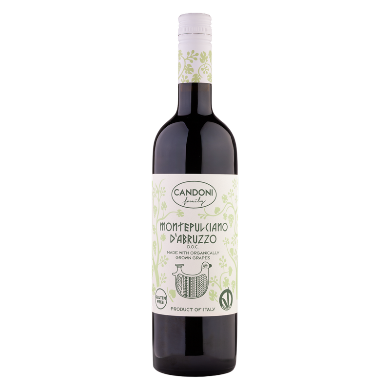 Candoni Organic Montepulciano 750ml Bottle