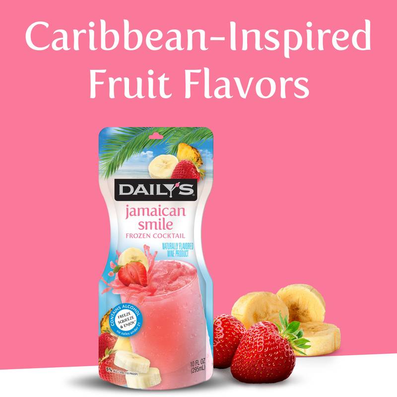 Daily's Jamaican Smile Rtd 10oz Pouch - Dailys – BevMo!