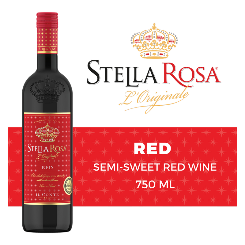 Stella Rosa Red Semi-Sweet Red Wine 750 ml
