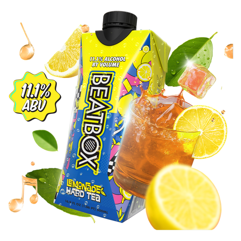 BeatBox Lemonade Hard Tea 500ml 11.% ABV Wine-Based