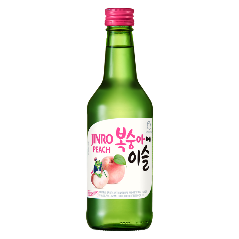 Jinro Peach Soju 375ml