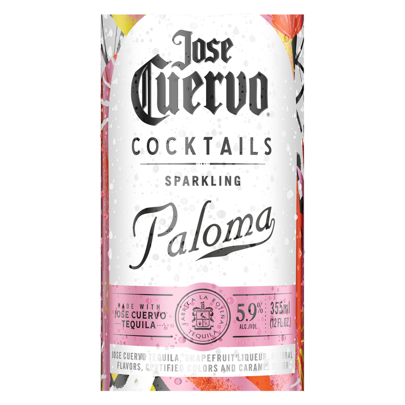 Jose Cuervo Sparkling Paloma 4pk 12oz Can