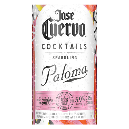 Jose Cuervo Sparkling Paloma 4pk 12oz Can