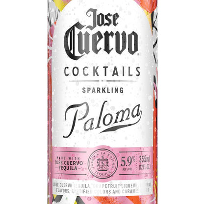 Jose Cuervo Sparkling Paloma 4pk 12oz Can