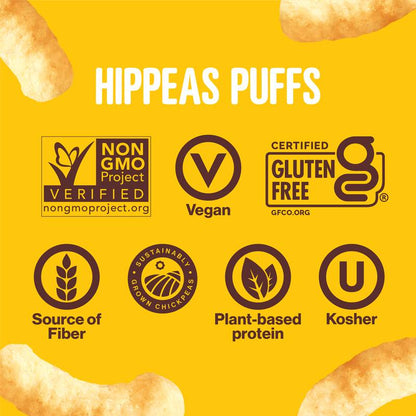 Hippeas Nacho Vibes Chickpea Puffs, 4oz