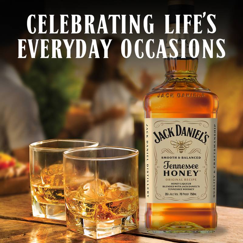 Jack Daniel's Tennessee Honey Whiskey 1.75L (70 Proof)