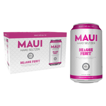 Maui Brewing Hard Seltzer Dragon Fruit 6pk 12oz Can - Maui Brewing