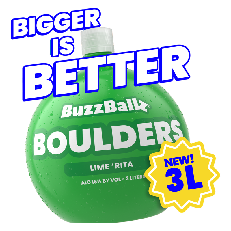 BuzzBallz Boulders Lime Rita 3L Bottle