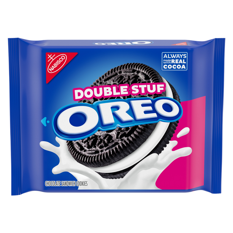 OREO Double Stuf Chocolate Sandwich Cookies 14.03oz