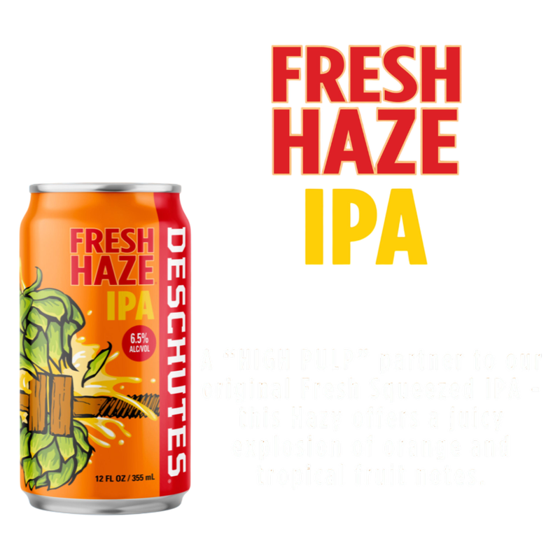 Deschutes Fresh Haze 12/12oz Can