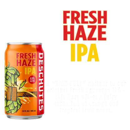 Deschutes Fresh Haze 12/12oz Can