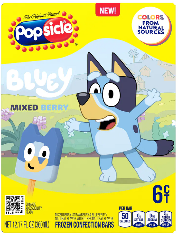 Popsicle Bluey Pops 6ct