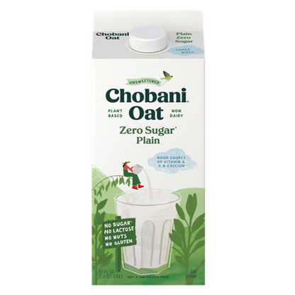 Chobani Oat Milk Zero Sugar 52oz