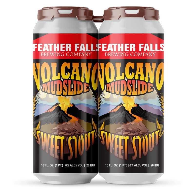Feather Falls Volcano Mudslide Sweet Stout 4pk 16oz Can