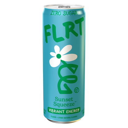 FLRT  Sunset Squeeze  Energy Drink 12oz Can