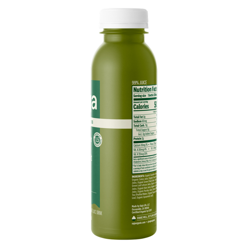 Suja Organic Uber Greens Cold Pressed Juice 12oz Btl