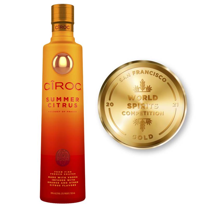 Ciroc Summer Citrus Vodka 750ml (70 Proof) - Ciroc – BevMo!