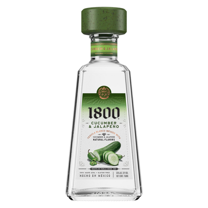 1800 Cucumber & Jalapeño Tequila 750ml (70 proof)