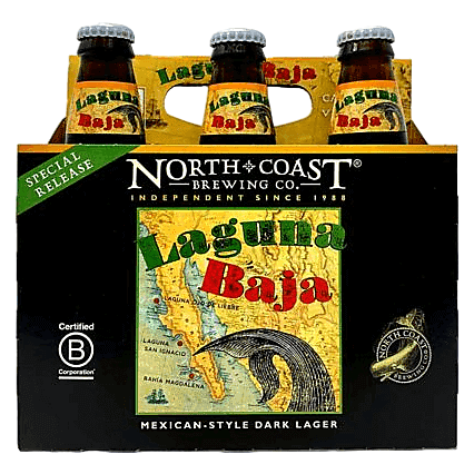 North Coast Brewing Laguna Baja Lager 6pk 12oz Btl
