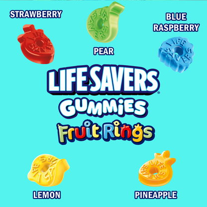 Lifesavers Gummies Fruit Rings, 7.0 oz