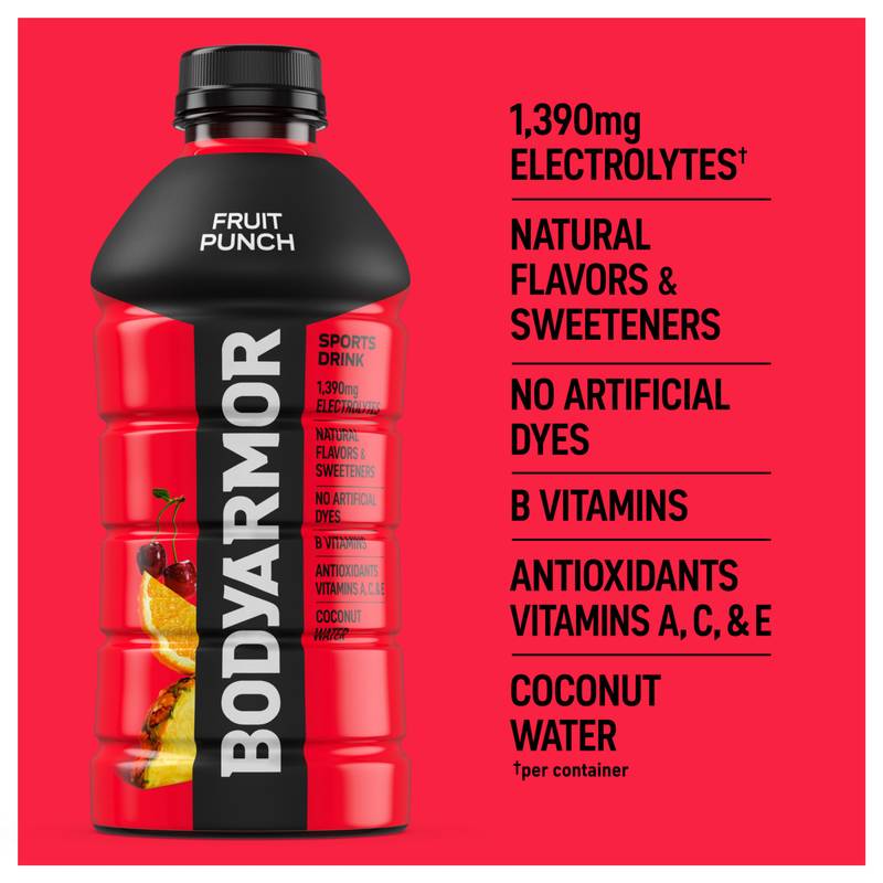 BODYARMOR Fruit Punch Sports Drink 28oz Btl