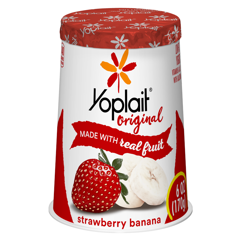 Yoplait Original Strawberry Banana Yogurt - 6oz