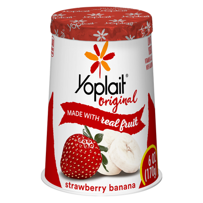 Yoplait Original Strawberry Banana Yogurt - 6oz