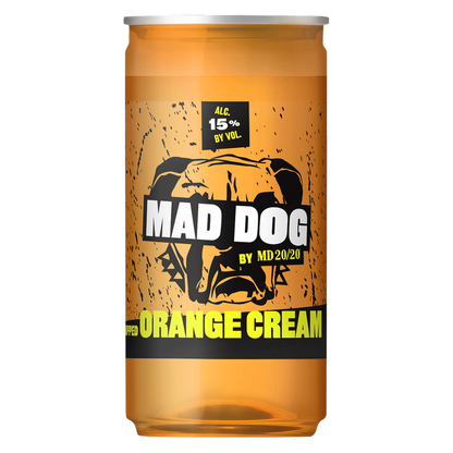 Mad Dog Whipped Orange Cream 200ml 15% ABV
