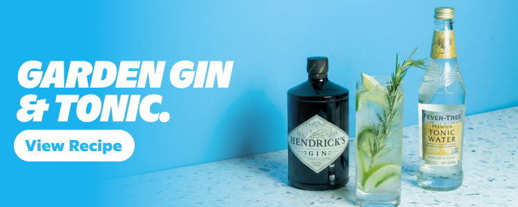 Garden gin and tonic. View recipe.