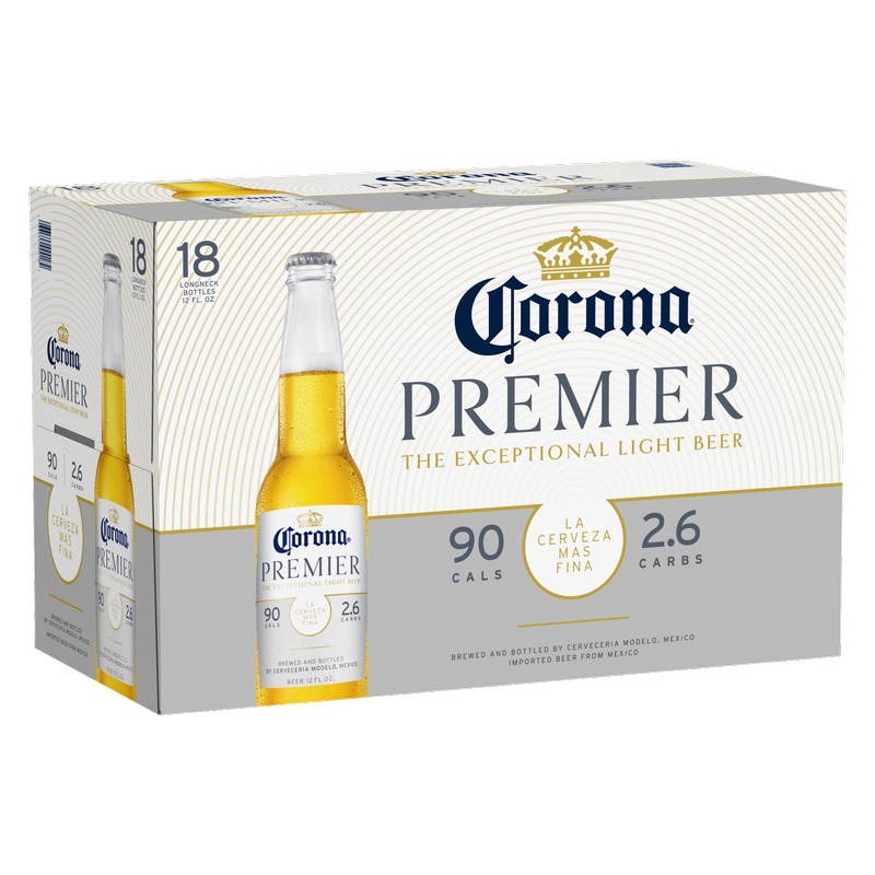 Corona Premier 18pk 12oz Btl 4.0% ABV