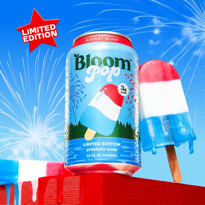 Bloom Pop Rocket Blast 12oz Can - Bloom Pop – BevMo!