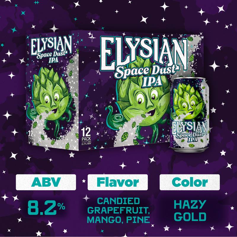Elysian Space Dust Ipa 12pk 12oz Can