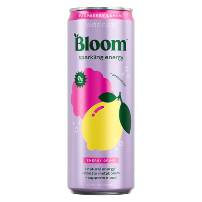 Bloom Energy Raspberry Lemon 12oz Can