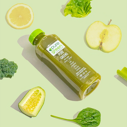 Pure Green Apple Lemon Ginger 16oz Btl Pure Green – BevMo!