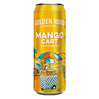 Golden Road Brewing Mango Cart Wheat Ale Single 25oz Can 4.0% ABV