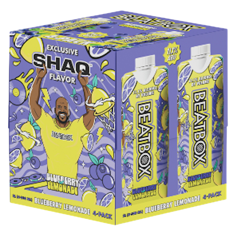 BeatBox Blueberry Lemonade 4pk 500ml