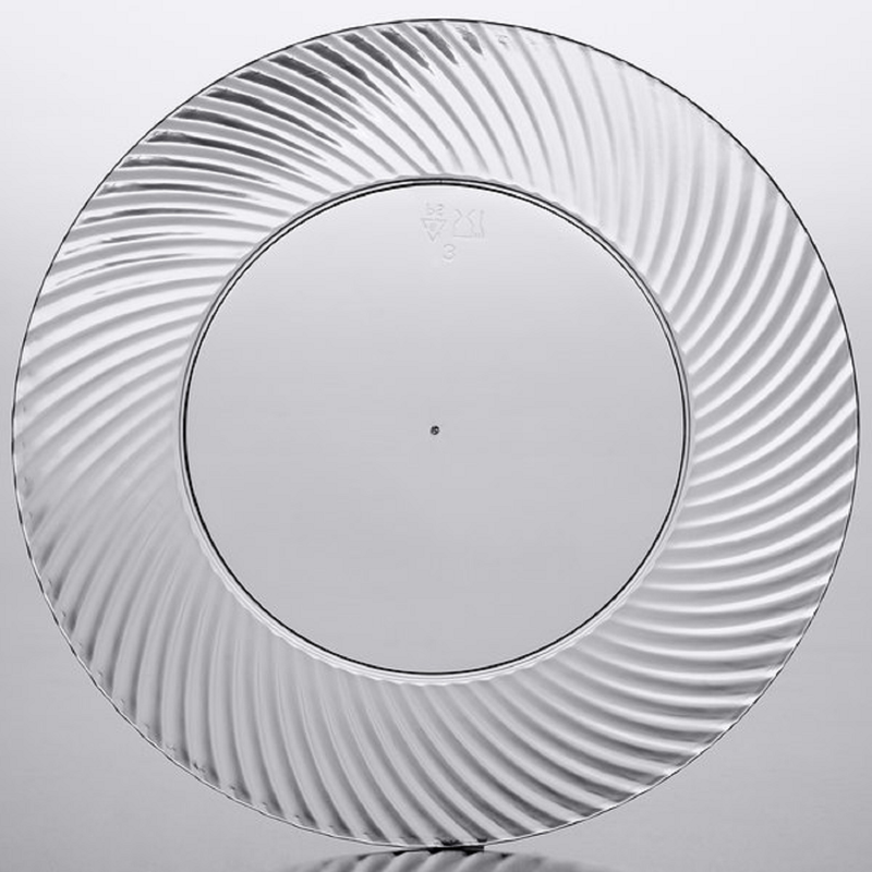 C.E. 7 inch Clear Plate 25 ct