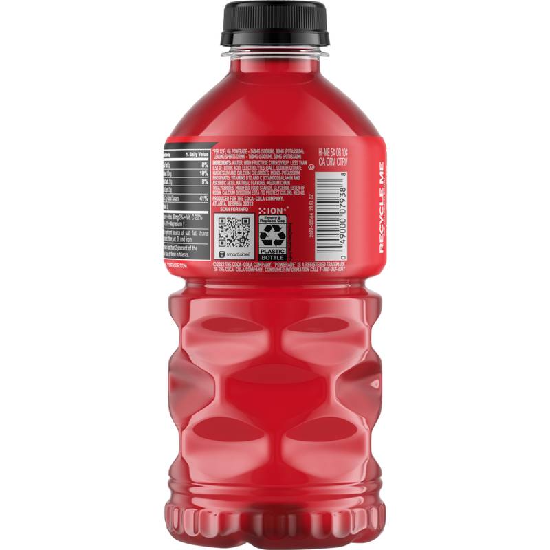 Powerade Fruit Punch 28oz Btl